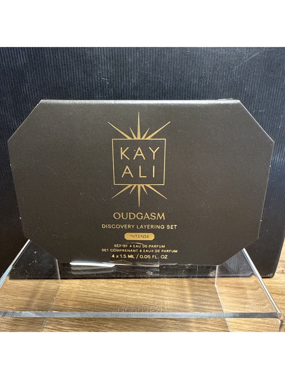 KAYALI Oudgasm 4pc Discovery Layering Set EDP 4x1.5ml  NEW
